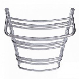 Водяний полотенцесушитель Laris Євромікс П10 600x900 мм з полицею 71207671