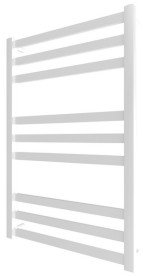 Водяной полотенцесушитель Mario Чикаго 800х530/500 белый глянцевый 4820111357482