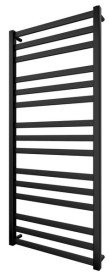 Сушарка для рушників водяна Mario Чикаго 1200х530/500 чорний матовий 4820111357666