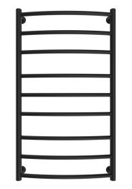 Водяной полотенцесушитель Mario Inox Классик 970х530/500 нержавеющая сталь черный мат 4820258988921