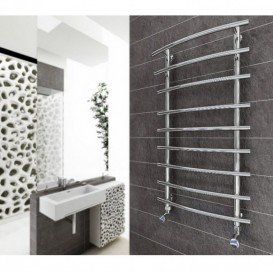 Водяний полотенцесушитель Mario Маріо 900х630 / 500 мм нержавіюча сталь 4820111351282