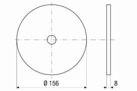 Воздушный фильтр запасной ZF EC + 0093.0610