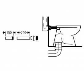 Впускний гарнітур GROHE RAPIDO 37102SH0
