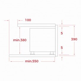 Вбудована мікрохвильова піч Teka ML 82 BM 22 л чорний матовий 112030009