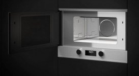 Встраиваемая микроволновая печь Teka Total MS 622 BIS 22 л петли слева нержавеющая сталь 40584100