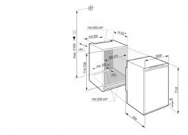 Вбудована морозильна камера Liebherr IG 1024 Comfort сталь білий IG 1024-21 001