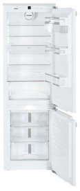 Встраиваемый двухкамерный холодильник Liebherr ICN 3376 Premium NoFrost сталь белый ICN 3376-21 001
