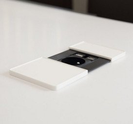 Встраиваемый модуль розеток ASA Plastici VersaPad 1x220В 2xUSB type А+А белый 060.08F.00001