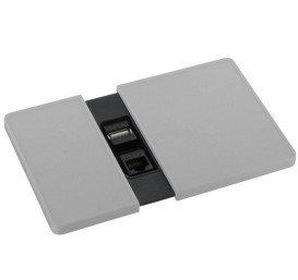 Встраиваемый модуль розеток ASA Plastici VersaPad 1x220В 2xUSB type А+А белый 060.08F.00001