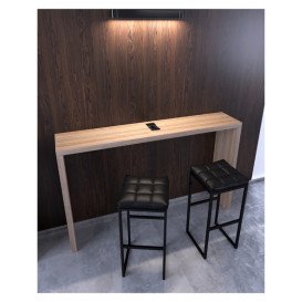 Вбудований модуль розеток ASA Plastici VersaPad 1x220В 2xUSB type А+А чорний 060.08F.00002