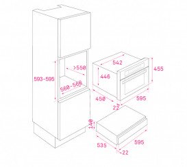 Встраиваемый подогреватель посуды Teka CP 15 GS на 6 комплектов черное стекло 40589920