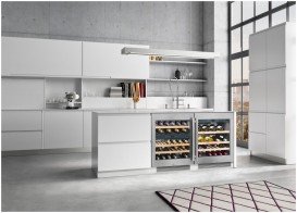 Вбудована винна шафа Liebherr UWTes 1672 Vinidor нержавіюча сталь/тонований склопакет UWTes 1672-22 001