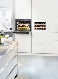 Встраиваемый винный шкаф с ящиком для аксессуаров Liebherr WKEgw 582 + 9901086 GrandCru нержавеющая сталь/стекло белый WKEgw 582+9901086