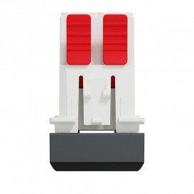 Выключатель перекрестный Schneider Electric Unica New 1-клавишный схема 7 1 модуль антрацит NU310554