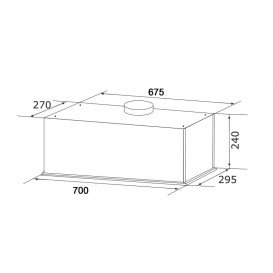 Вытяжка для кухни Granado Palamos 4713-1200 black glass GCH4713120011