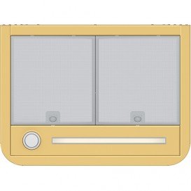 Витяжка для кухні настінний Franke Smart Deco FSMD 508 YL гірчично-жовтий 335.0530.202