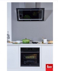 Вытяжка для кухни подвесная Teka Maestro DLV 985 черное стекло 40437200