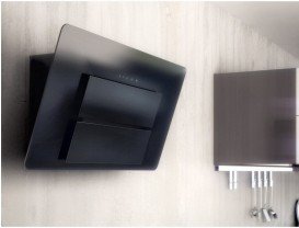 Витяжка для кухні пристінна Franke Maris FMA 905 BK LED нержавіюча сталь / чорне скло 110.0437.391