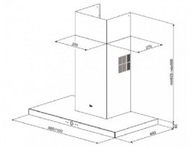 Вытяжка для кухни пристенная Teka Easy DSJ 650 нержавеющая сталь 40484830
