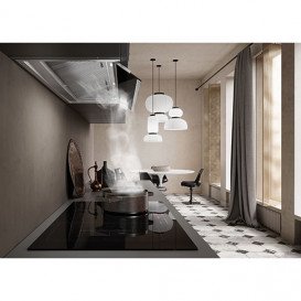 Вытяжка для кухни встраиваемая Franke Style Drip Free FST DRIP-FREE 60X 60 см нержавеющая сталь/черное стекло 305.0662.836