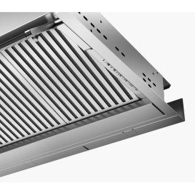 Витяжка для кухні вбудована Franke Style FSTS DRIP FREE 90 X нержавіюча сталь/чорне скло 305.0702.607