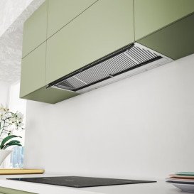 Витяжка для кухні вбудована Franke Style FSTS DRIP FREE 90 X нержавіюча сталь/чорне скло 305.0702.607