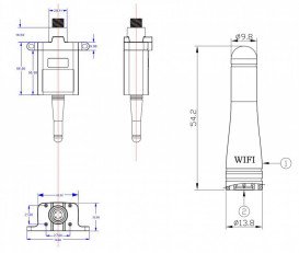 WiFi модуль для гибридного инвертора Tervix Pro Line 3 кВт/5кВт 681010