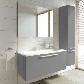 Тумба під раковину підвісна Ravak Ring SD 800 ДСП / МДФ сірий X000000768