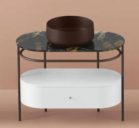 Ящик для консоли Artceram Flair 4.0 выдвижной МДФ белый матовый ACM038 05