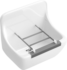 Задня панель Villeroy & Boch O.novo 100х1, 6х4, 5 см санітарна кераміка CeramicPlus альпійський білий 682300R1