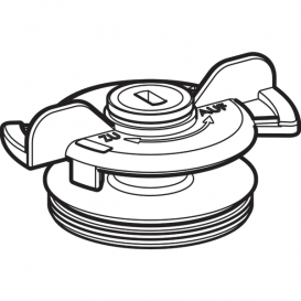 Заглушка для гідровипробувань Geberit для трапа Varino 13х13 см 388.109.00.1