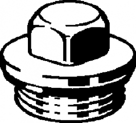 Заглушка Viega 1751 G1 латунь 102883