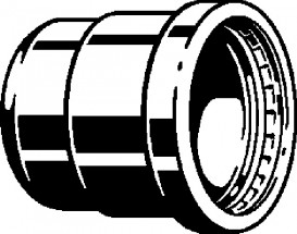 Заглушка Viega Sanpress Inox G 0256.1XL с SC‑Contur d76,1 нержавеющая сталь 578633