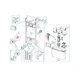 Запірний вентиль з з'єднувальним шлангом для інсталяцій Roca Active AV0024000R