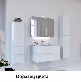 Дзеркальна шафа Marsan Adele-2 підвісний 70х65 см МДФ білий Adele70х65white