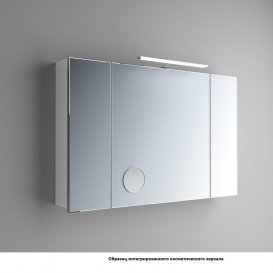 Дзеркальна шафа Marsan Adele-2 підвісний 70х65 см МДФ білий Adele70х65white