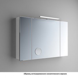 Дзеркальна шафа Marsan Adele-5 підвісна 150х65 см МДФ капучино Adele5-150х65cappuccino