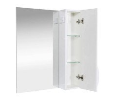 Зеркальный шкафчик Аквародос Родорс 65х80 см ДСП/МДФ белый АР000001175