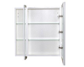 Дзеркальна шафка Аквародос Рома 70х75 см ДСП/скло білий АР000001187