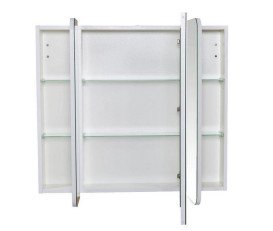 Зеркальный шкафчик Аквародос Рома 85х75 см ДСП/стекло белый АР000001188