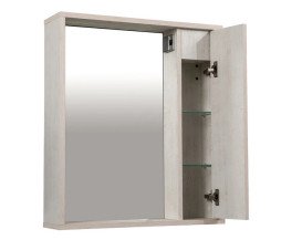 Зеркальный шкафчик Аквародос Шельф 85х75 см ДСП/МДФ нордленд АР000082697