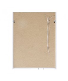 Зеркальный шкафчик Мойдодыр Лагуна ЗШ-60 62,5х82 см с LED-подсветкой ДСП белый глянец 00-00002879