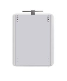 Дзеркальна шафка Мийдодир Сорренто 49,2х73,5 см з LED-підсвічуванням ДСП білий мат 00-0009181