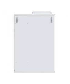 Дзеркальна шафка Мийдодир СТ-50 53х76 см з LED-підсвічуванням ДСП білий глянець 00-00004088