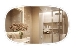 Дзеркало для ванної кімнати Аквародос Callisto 115x70 см sensor з LED-підсвічуванням АР000102688