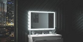 Дзеркало для ванної кімнати Аквародос Diamant 100х65 см з LED-підсвічуванням АР000036291