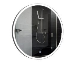 Дзеркало для ванної кімнати Аквародос Лоренцо black D-100 sensor з LED-підсвічуванням чорний АР000112800