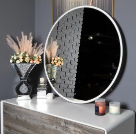 Зеркало для ванной Аквародос Лоренцо black D-50 sensor с LED-подсветкой черный АР000112798