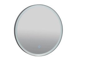 Дзеркало для ванної кімнати Аквародос Лоренцо black D-70 sensor з LED-підсвічуванням чорний АР000112799