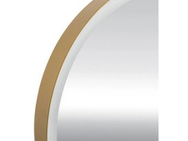 Дзеркало для ванної кімнати Аквародос Лоренцо black D-70 sensor з LED-підсвічуванням золото АР000113281